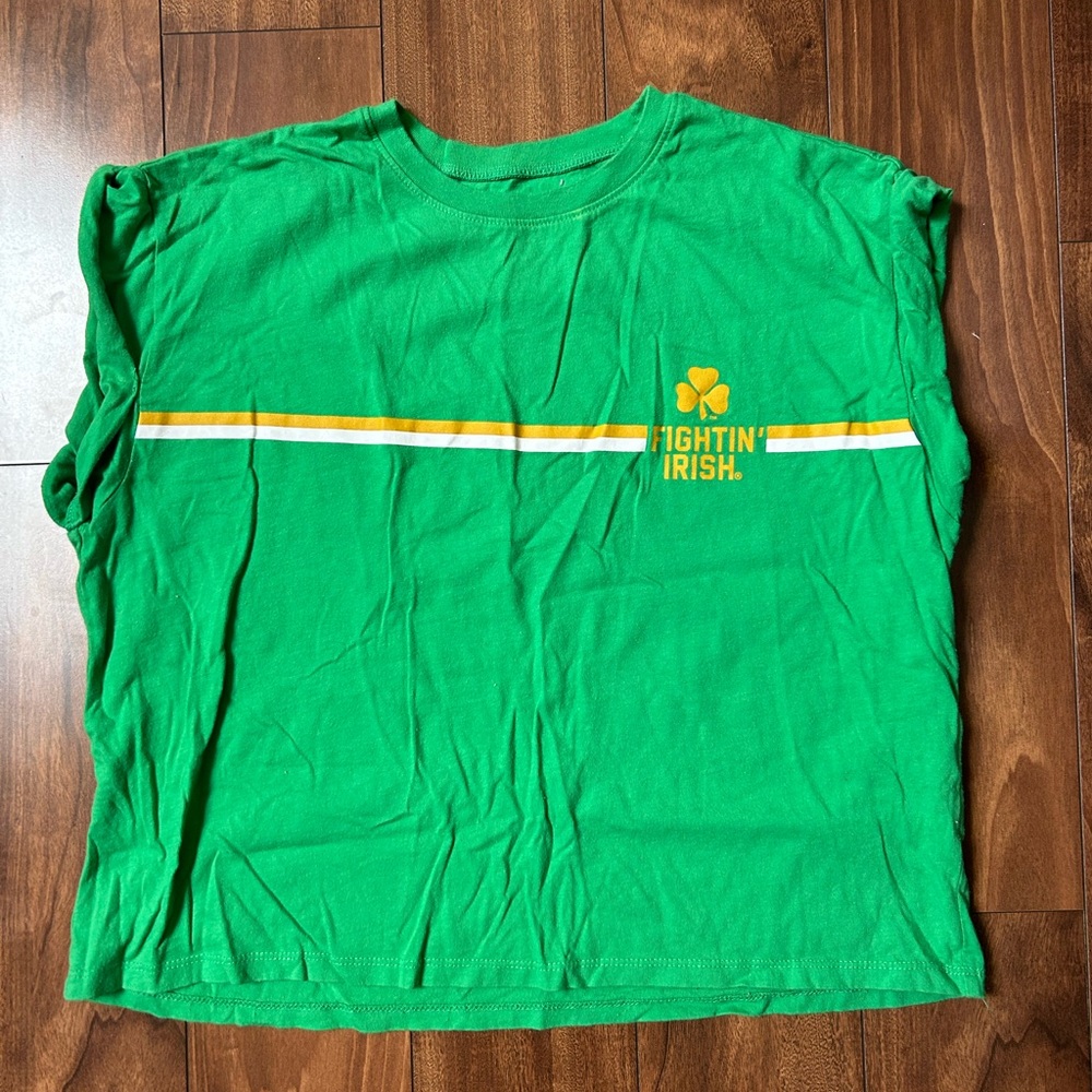 Green 'Fightin' Irish' Muscle Tee